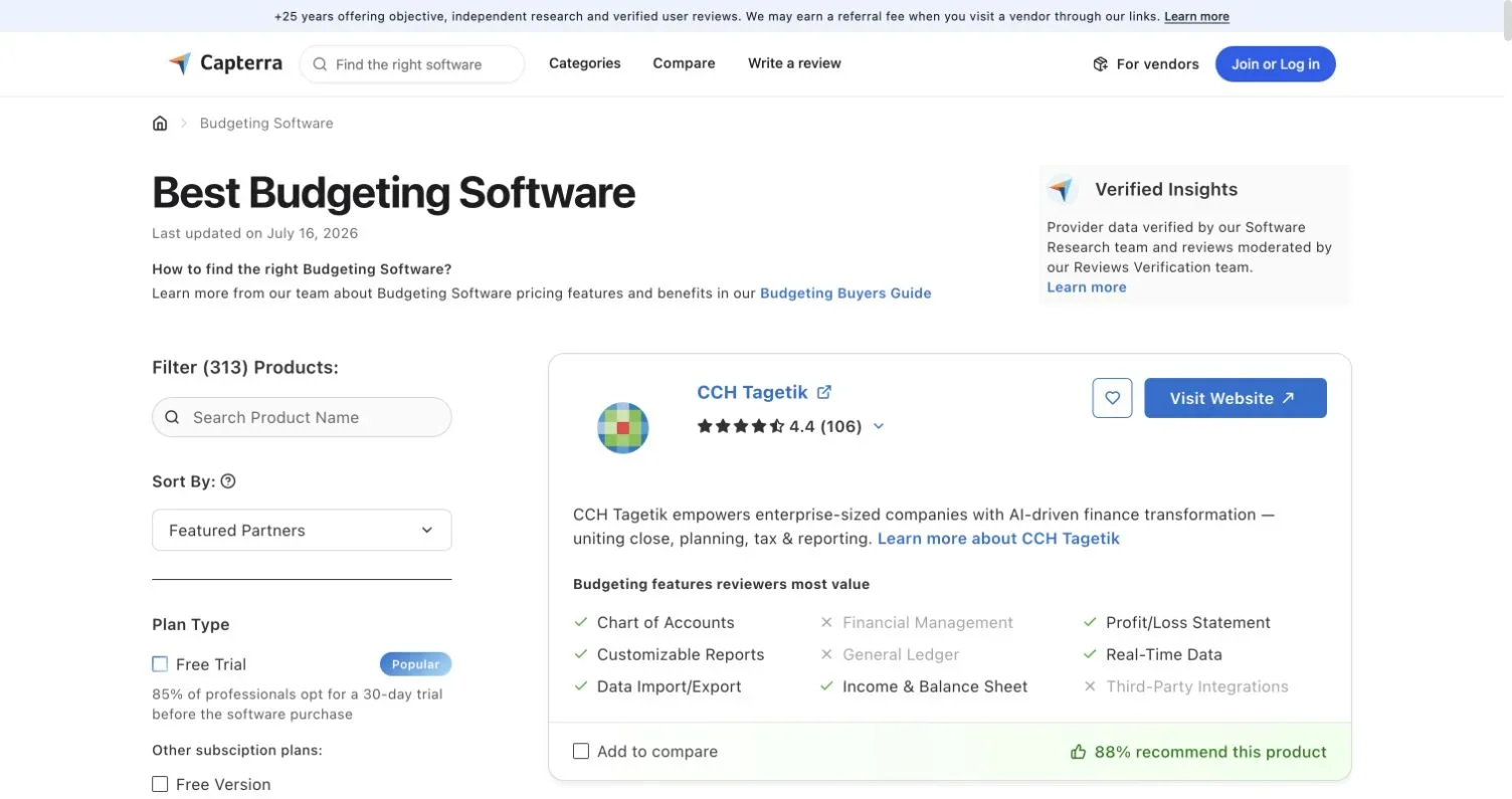 Small Business Budgeting Software Guide